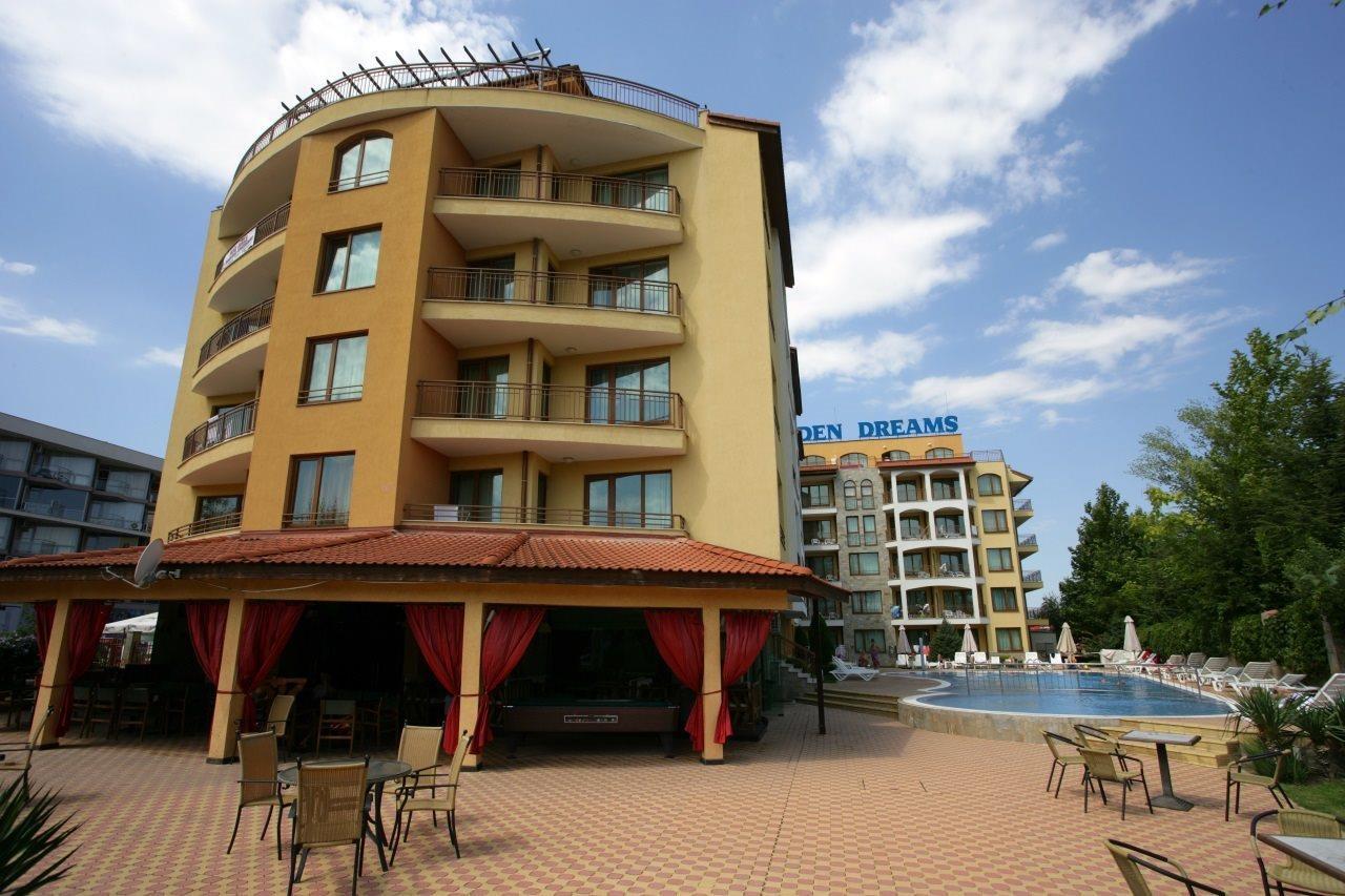 Complex Golden Dreams Aparthotel Sunny Beach Exterior photo